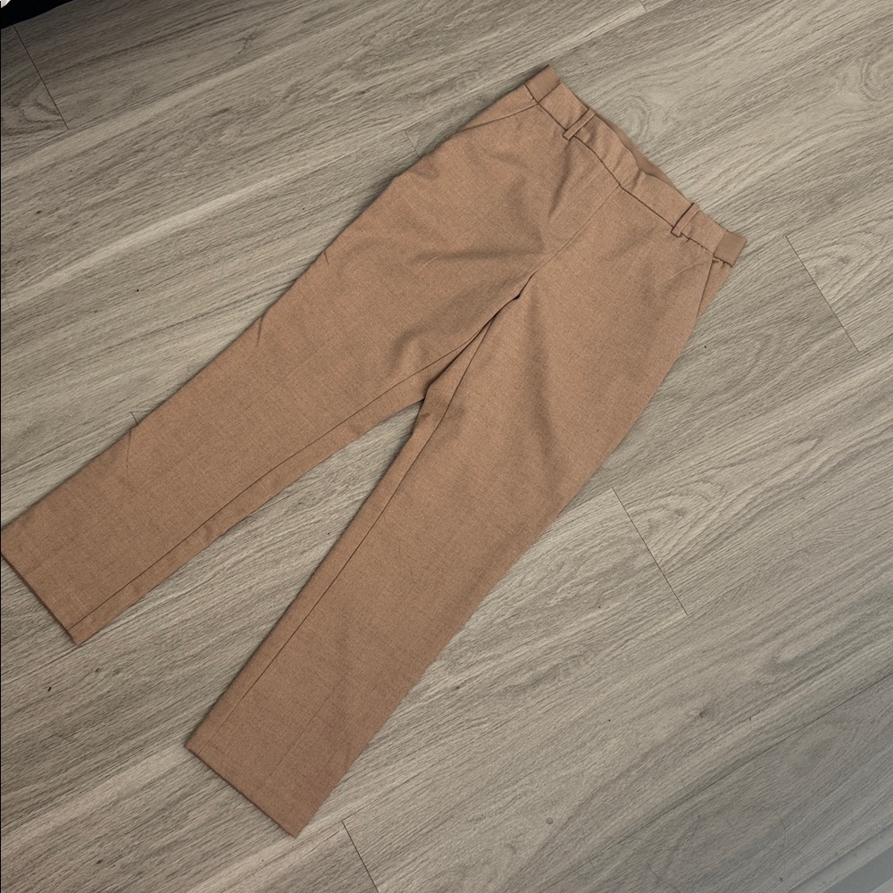 H&M Brown Slim Tailored Trousers, 6